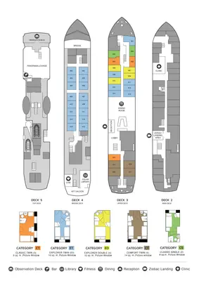 Ocean Nova deck plan