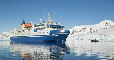 Zodiac cruising from Ocean Nova