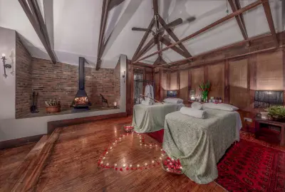 Spa treatment room