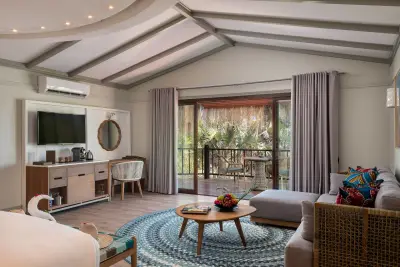 Beach Pool Villa living area