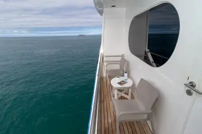 Upper Deck cabin — balcony