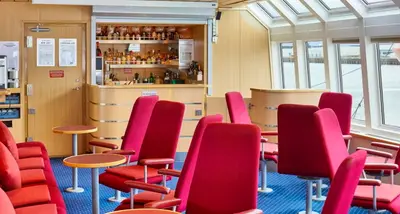 Lounge and bar