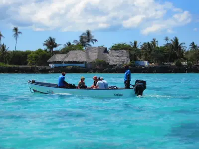 Scubafish boat off Matemwe
