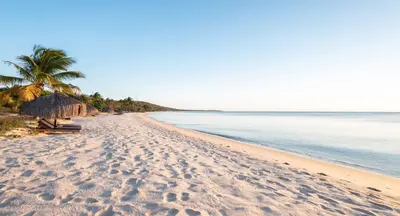 Beach at sunset