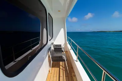 Upper deck balcony