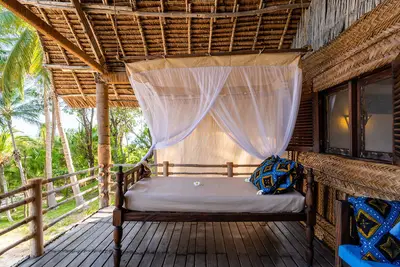 Veranda with Zanzibari day-bed