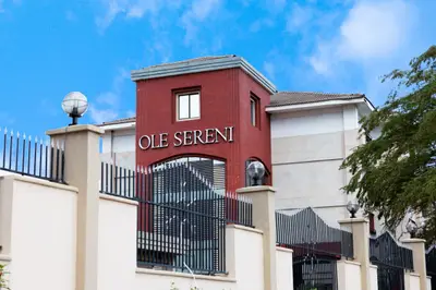 Hotel entrance on Mombasa Road