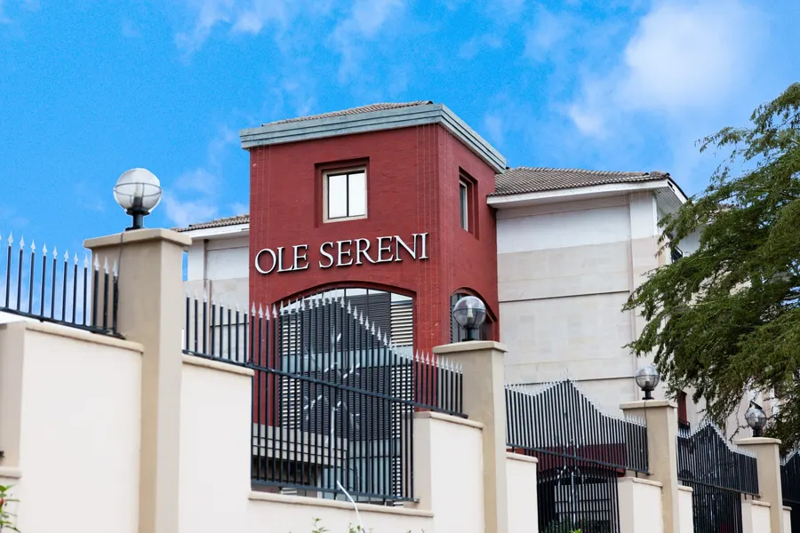Hotel entrance on Mombasa Road