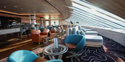 Explorer Lounge & Bar with panoramic windows