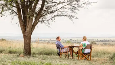 Private bush meal for two