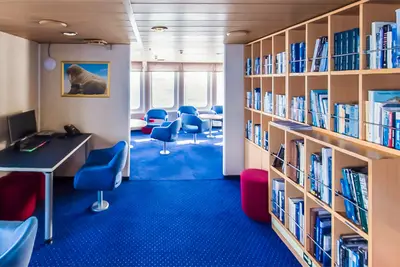 Library and reading area