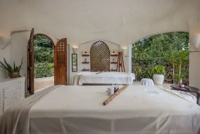 Couples' massage room