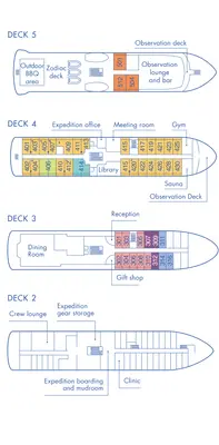 Magellan Explorer air-cruise deck plan 2026-27