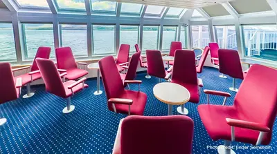 Panoramic Lounge with wraparound windows
