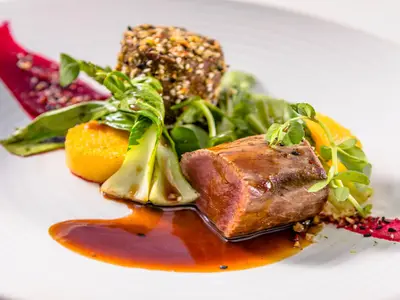 Plated main course