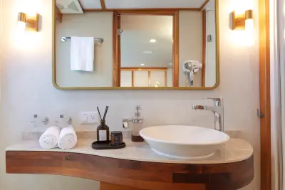 Stateroom bathroom