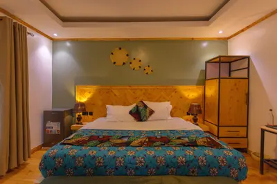 Deluxe double with wooden floors