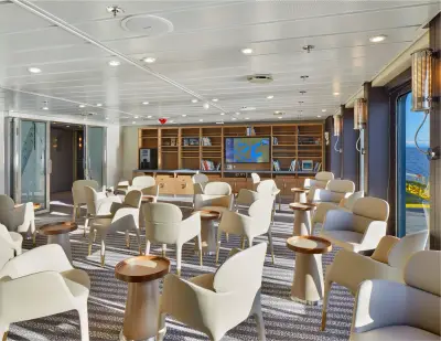 Library and reading lounge
