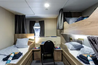 Triple Porthole cabin