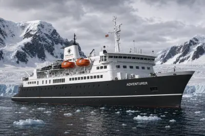 Terra Nova Adventurer in brash ice