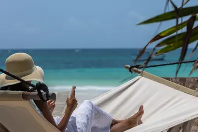 Hammock with an ocean view