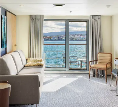 Deluxe Suite — living area