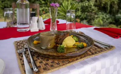 Plated main course